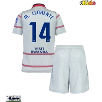 Atletico Madrid Marcos Llorente #14 Replica Third Minikit 2026-27 Short Sleeve (+ pants)